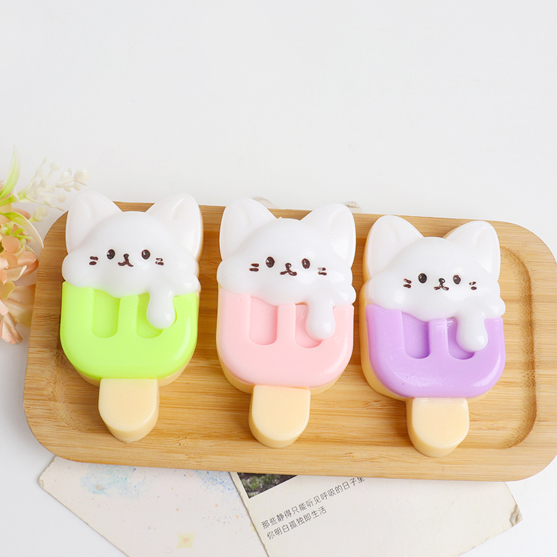 Milky Cat Snowy Popsicle Squishy